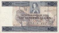 p52 from Netherlands: 500 Gulden from 1930