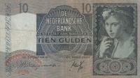 p56a from Netherlands: 10 Gulden from 1940