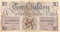 p74 from Netherlands: 10 Gulden from 1945