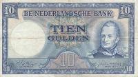 p83a from Netherlands: 10 Gulden from 1949