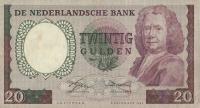 p86a from Netherlands: 20 Gulden from 1955