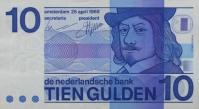 p91a from Netherlands: 10 Gulden from 1968