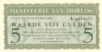 pM2 from Netherlands: 5 Gulden from 1960