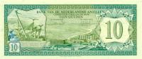 p16b from Netherlands Antilles: 10 Gulden from 1984
