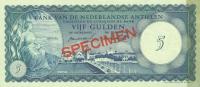 Gallery image for Netherlands Antilles p1s: 5 Gulden