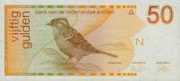 p25a from Netherlands Antilles: 50 Gulden from 1986