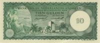 p2b from Netherlands Antilles: 10 Gulden from 1962