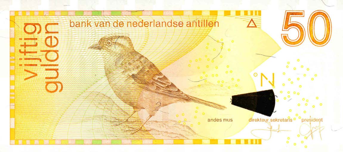 Front of Netherlands Antilles p30d: 50 Gulden from 2006