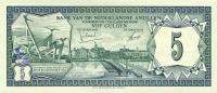 Gallery image for Netherlands Antilles p8b: 5 Gulden