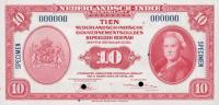 p114s from Netherlands Indies: 10 Gulden from 1943