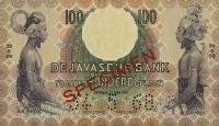 p82s from Netherlands Indies: 100 Gulden from 1938