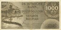 Gallery image for Netherlands Indies p96a: 1000 Gulden