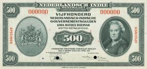 Gallery image for Netherlands Indies p118s: 500 Gulden