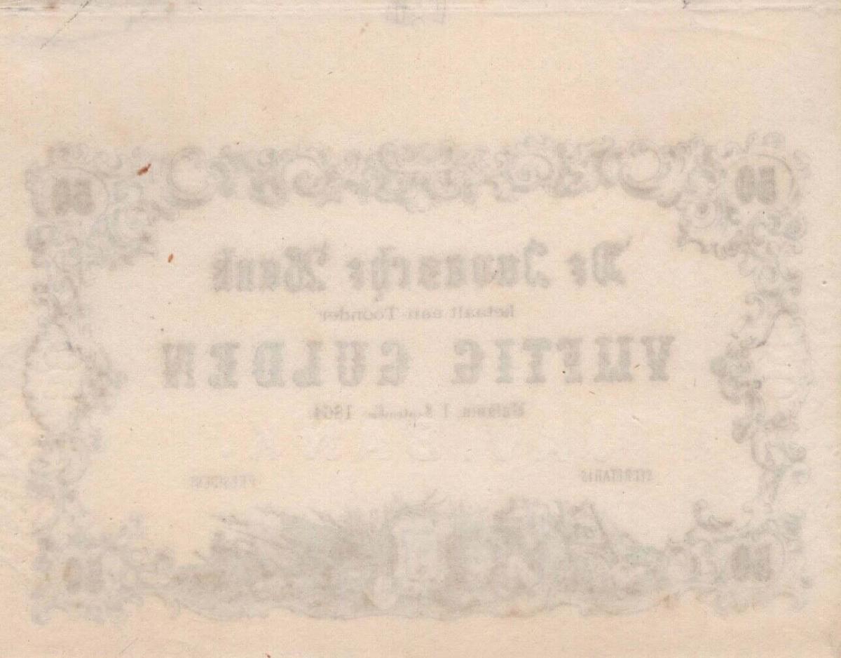 Back of Netherlands Indies p48r: 50 Gulden from 1864