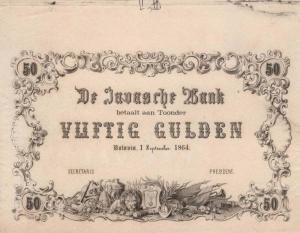 Gallery image for Netherlands Indies p48r: 50 Gulden