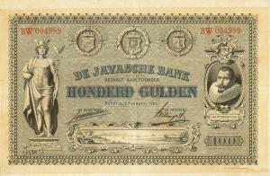 Gallery image for Netherlands Indies p56b: 100 Gulden