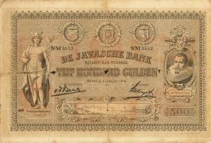 Gallery image for Netherlands Indies p59b: 500 Gulden