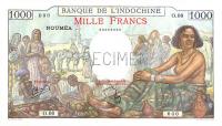 Gallery image for New Caledonia p43s: 1000 Francs