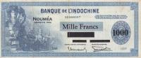 p47b from New Caledonia: 1000 Francs from 1944