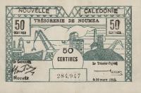 Gallery image for New Caledonia p54: 50 Centimes