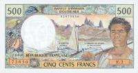 Gallery image for New Caledonia p60e: 500 Francs