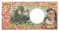 Gallery image for New Caledonia p61a: 1000 Francs