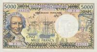 p65a from New Caledonia: 5000 Francs from 1971