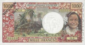 Gallery image for New Caledonia p61s: 1000 Francs