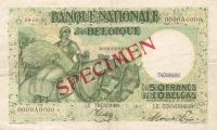 p101s from Belgium: 50 Francs from 1928