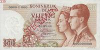 Gallery image for Belgium p139s: 50 Francs