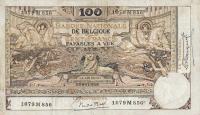 Gallery image for Belgium p70: 100 Francs