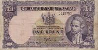 Gallery image for New Zealand p159a: 1 Pound from 1940