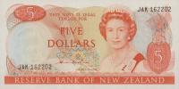 Gallery image for New Zealand p171a: 5 Dollars from 1981