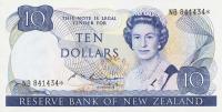 p172b from New Zealand: 10 Dollars from 1985
