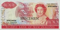 Gallery image for New Zealand p175s: 100 Dollars