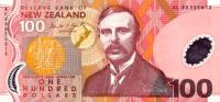 p189a from New Zealand: 100 Dollars from 1999