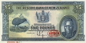 Gallery image for New Zealand p156s: 5 Pounds