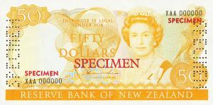 Gallery image for New Zealand p174s: 50 Dollars