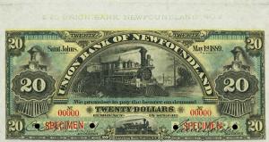 Gallery image for Newfoundland pS127s: 20 Dollars