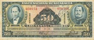 Gallery image for Nicaragua p103b: 50 Cordobas