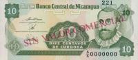 Gallery image for Nicaragua p169s: 10 Centavos