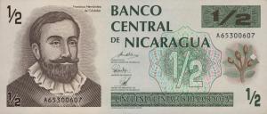 p172 from Nicaragua: 0.5 Cordoba from 1992
