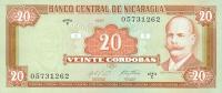 Gallery image for Nicaragua p185a: 20 Cordobas