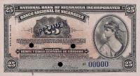 p88s from Nicaragua: 25 Centavos from 1938