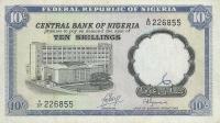 p11b from Nigeria: 10 Shillings from 1968