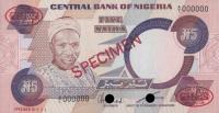 Gallery image for Nigeria p24s: 5 Naira