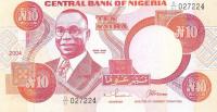 Gallery image for Nigeria p25h: 10 Naira