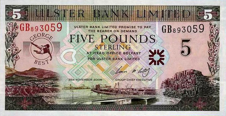 Front of Northern Ireland p339: 5 Pounds from 2006