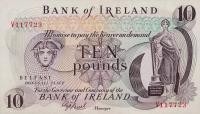 p63b from Northern Ireland: 10 Pounds from 1977