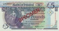 p70s from Northern Ireland: 5 Pounds from 1990